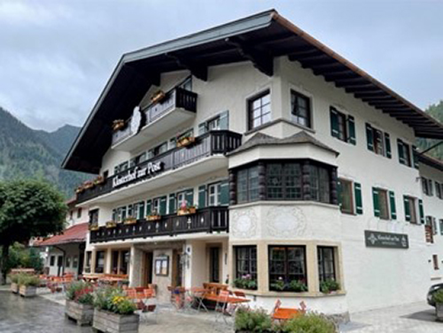 Hotel „Zur Post“ in Bayrischzell